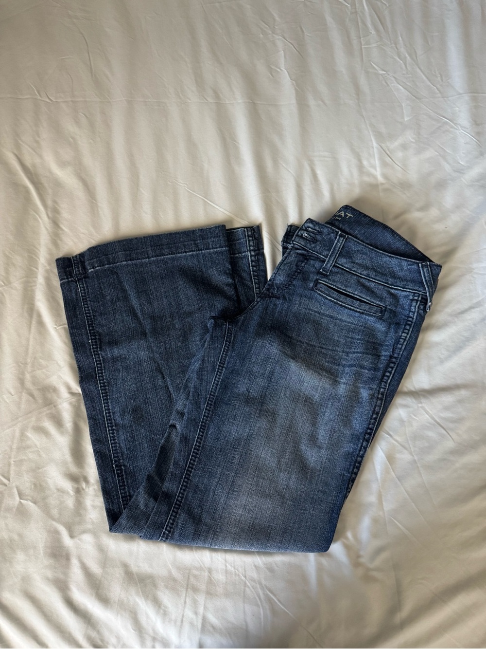 Ariat Denim Trouser Woman’s Jeans in Mid Blue Wash